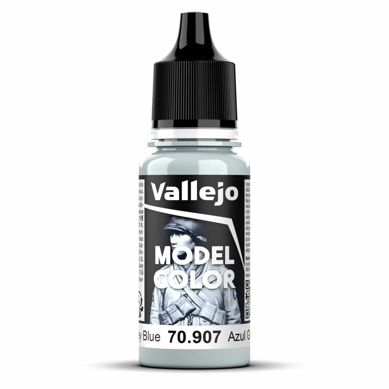 Vallejo Model Colour – Pale Grey Blue (Single Bottle 18ml)