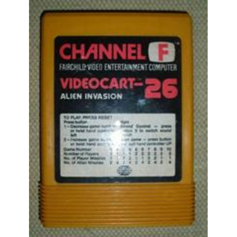 Videocart 26 – Fairchild Channel F