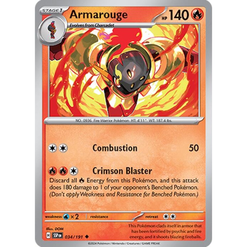 Armarouge (034/191) [Scarlet & Violet: Surging Sparks]