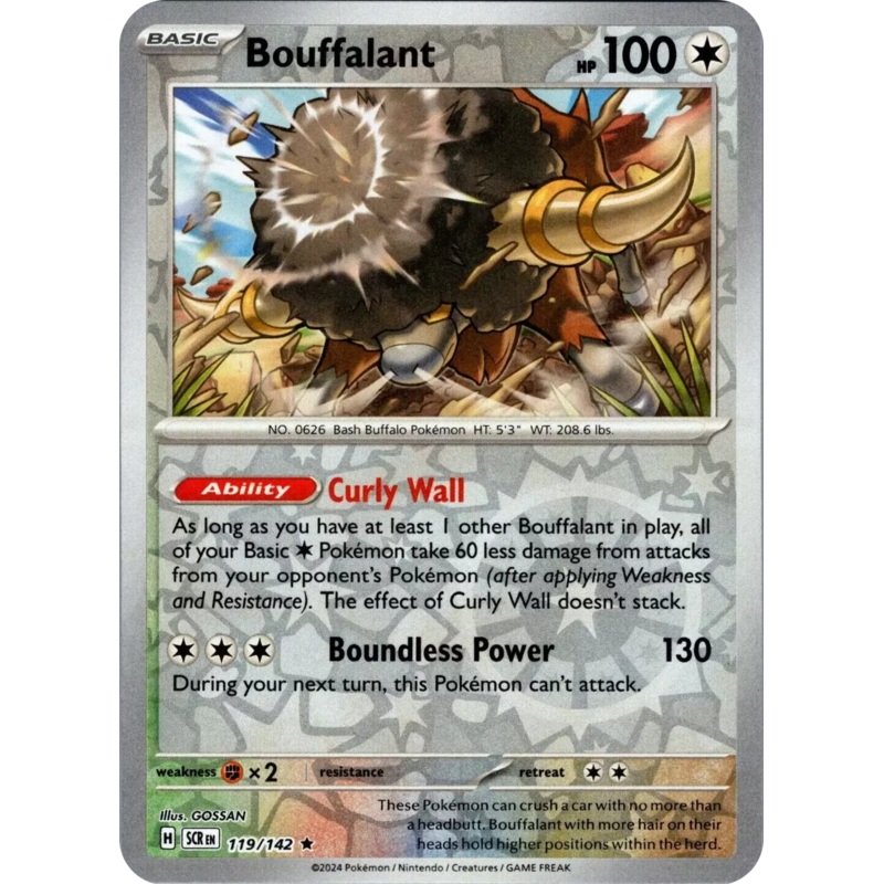 Bouffalant (119/142) [Scarlet & Violet: Stellar Crown]
