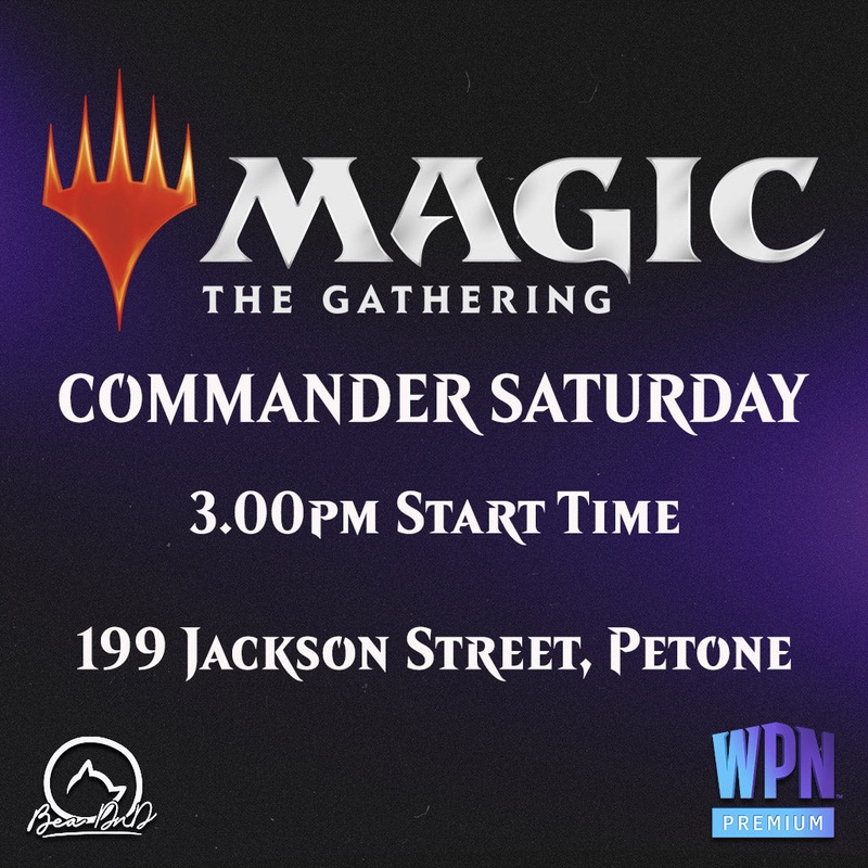 Commander Saturday 13th July 2024 ticket