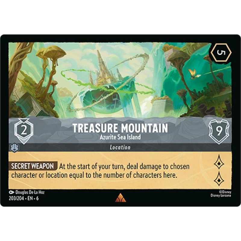 Treasure Mountain – Azurite Sea Island (203/204) [Azurite Sea]