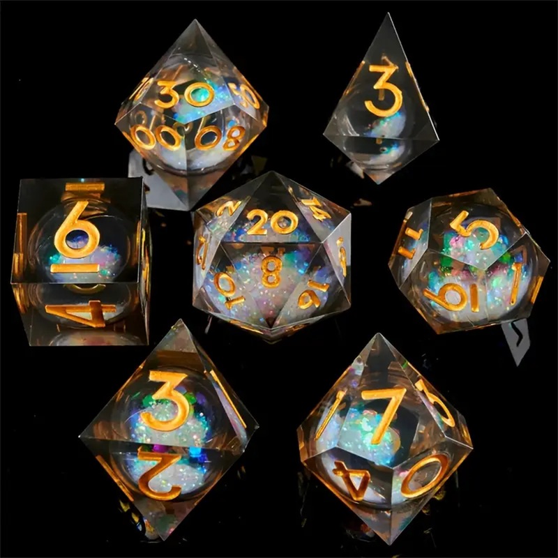 Soul Stone – Liquid Core Sharp Edge Dice Set