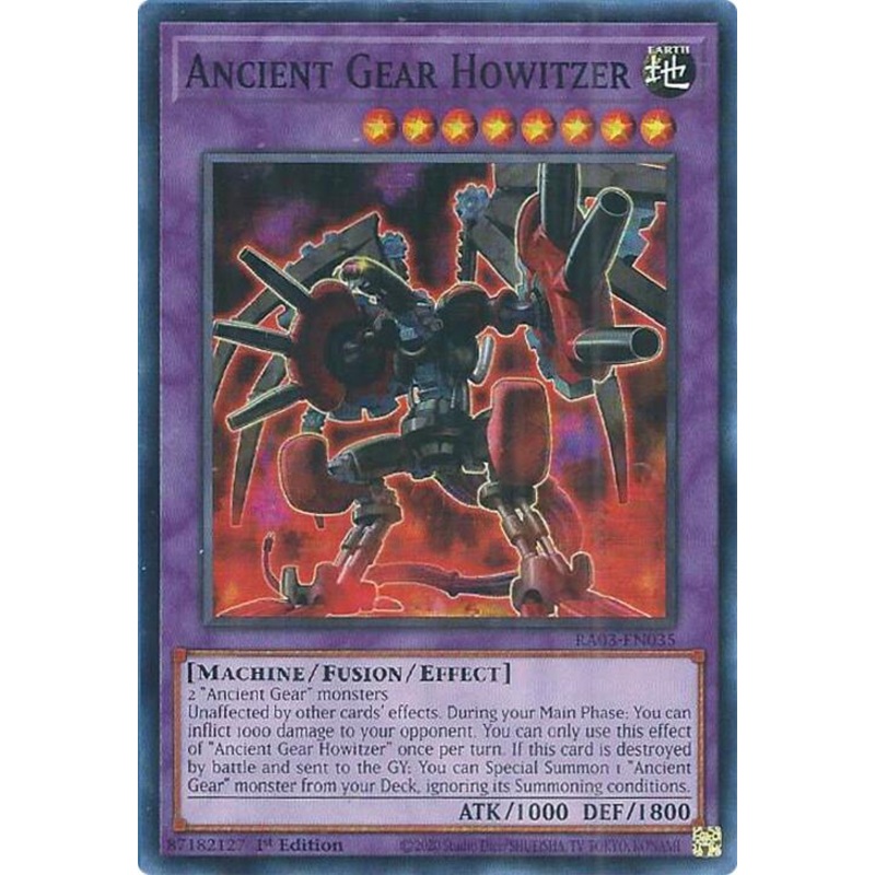 Ancient Gear Howitzer [RA03-EN035] Super Rare
