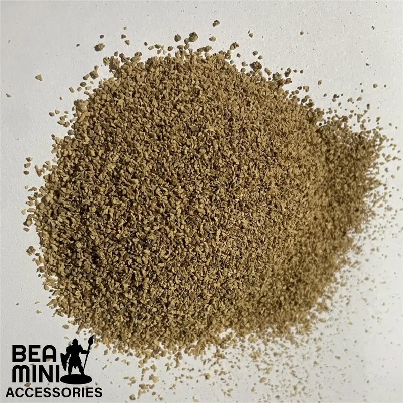 Bea Mini Terrain Basing Ground Powder 10 gram Bottle (Dry Earth)