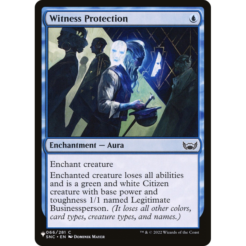 Witness Protection [The List]