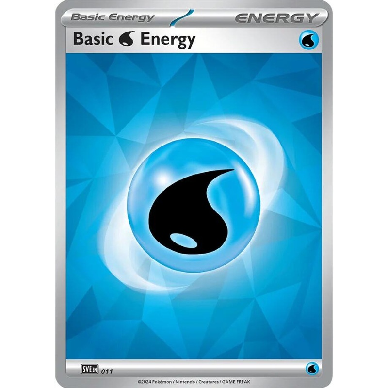 Basic Water Energy (011) [Scarlet & Violet: Stellar Crown]