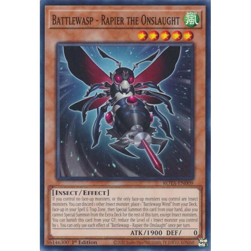 Battlewasp – Rapier the Onslaught [ROTA-EN009] Common