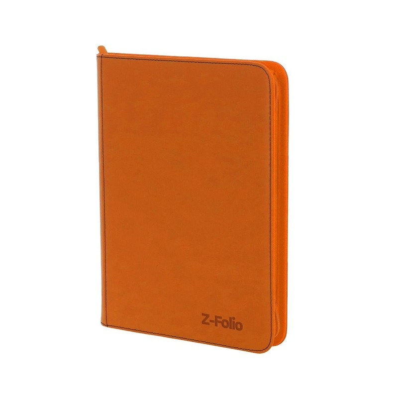 BCW Z-Folio 9-Pocket Binder – Orange