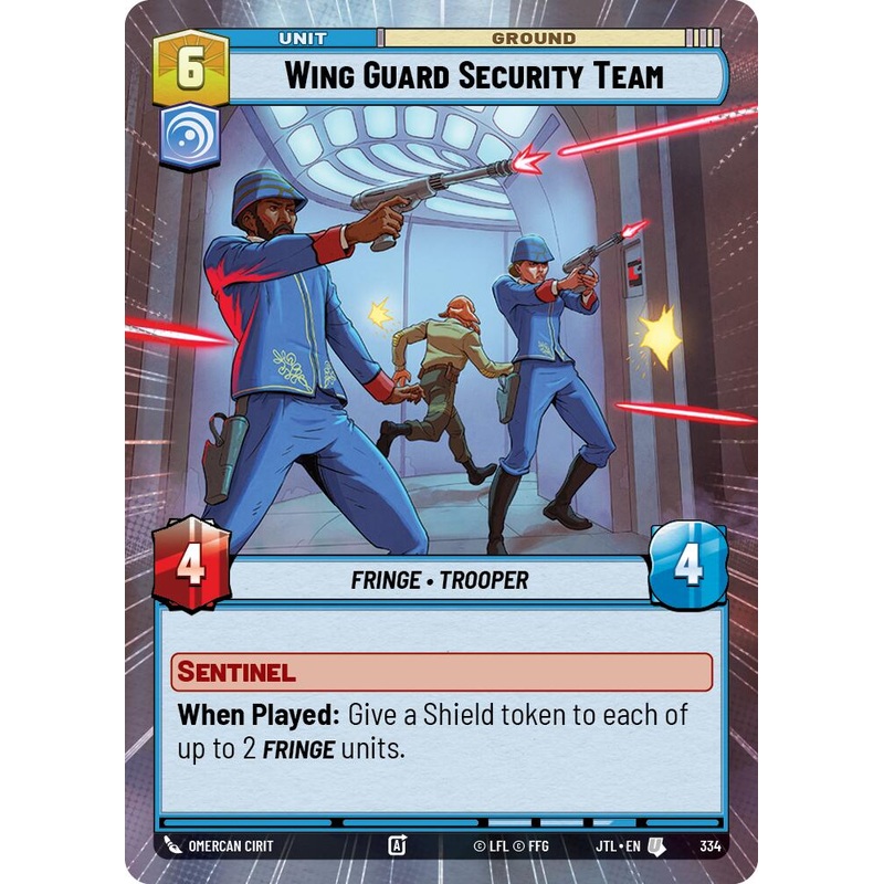 Wing Guard Security Team (334) (Hyperspace) (334) [Jump to Lightspeed]