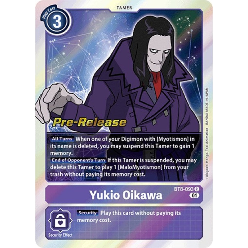 Yukio Oikawa [BT8-093] [New Awakening Pre-Release Cards]