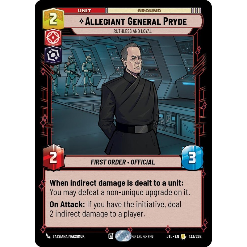 Allegiant General Pryde – Ruthless and Loyal (133/262) (133/257) [Jump to Lightspeed]
