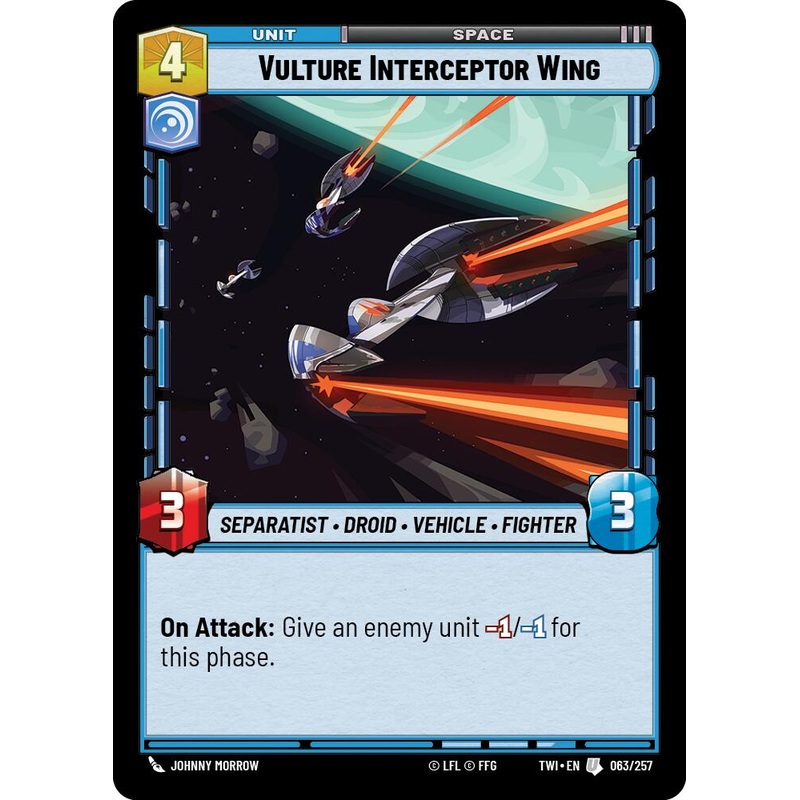 Vulture Interceptor Wing (063/257) [Twilight of the Republic]