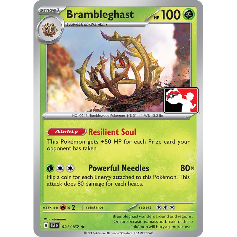 Brambleghast (021/162) [Prize Pack Series Five]