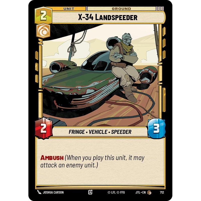 X-34 Landspeeder (712) (712) [Jump to Lightspeed]