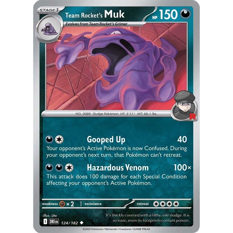 Team Rocket’s Muk (124/182) [Scarlet & Violet: Destined Rivals]