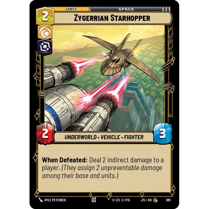 Zygerrian Starhopper (681) (681) [Jump to Lightspeed]