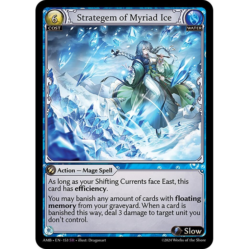 Strategem of Myriad Ice (153) [Mortal Ambition]