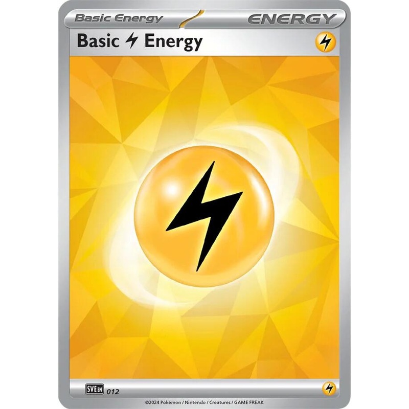 Basic Lightning Energy (012) [Scarlet & Violet: Stellar Crown]