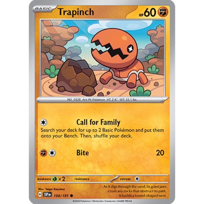 Trapinch (104/191) [Scarlet & Violet: Surging Sparks]