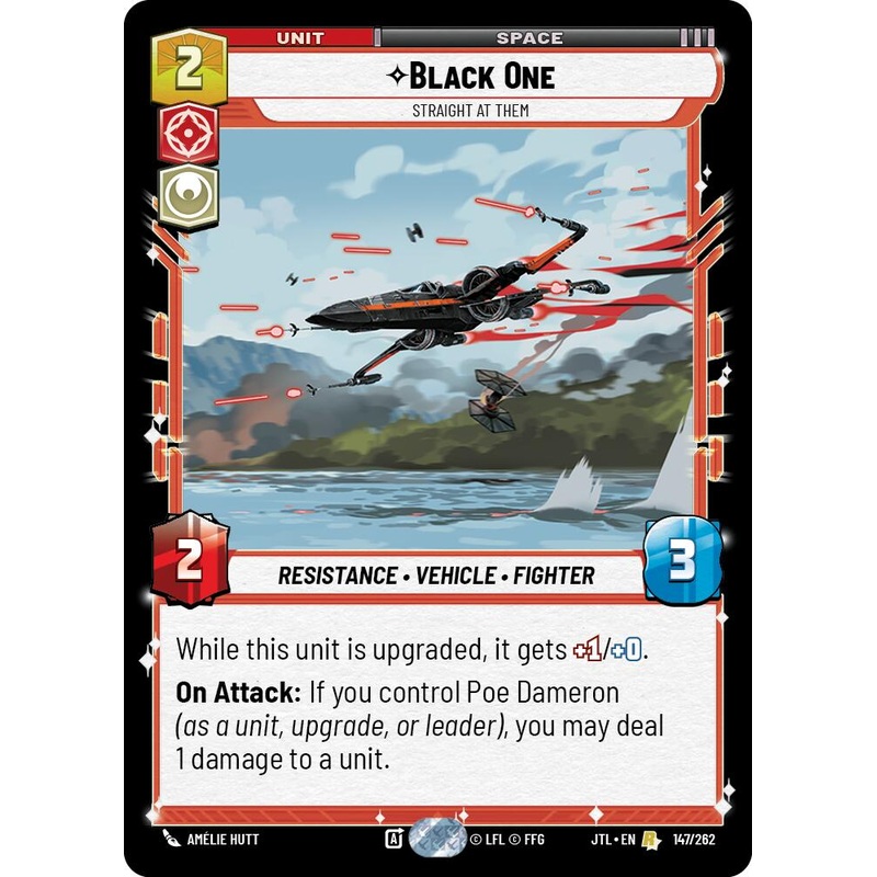 Black One – Straight At Them (147/262) (147/257) [Jump to Lightspeed]