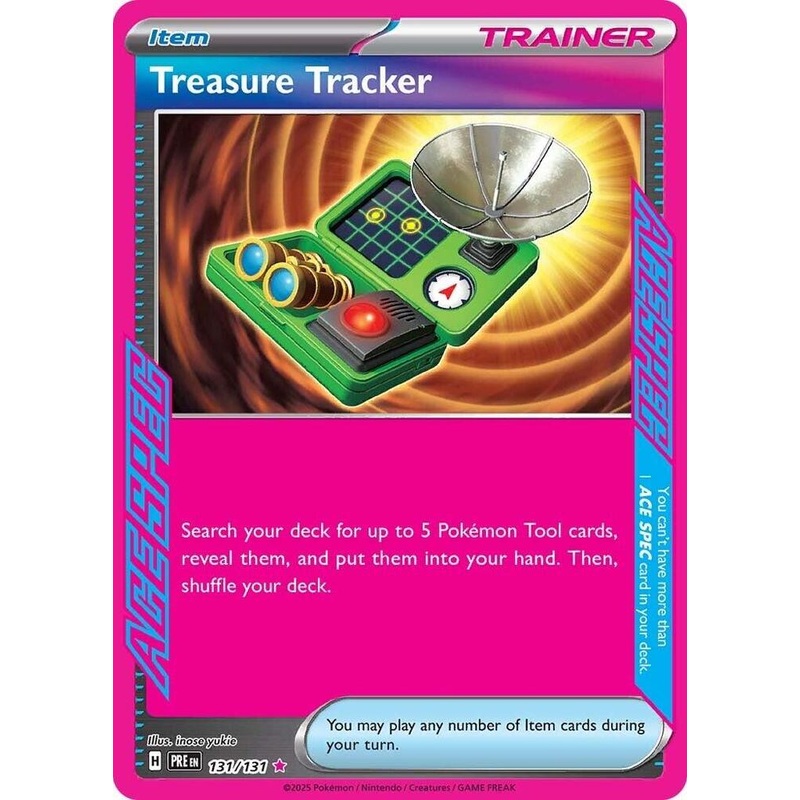Treasure Tracker (131/131) [Scarlet & Violet: Prismatic Evolutions]
