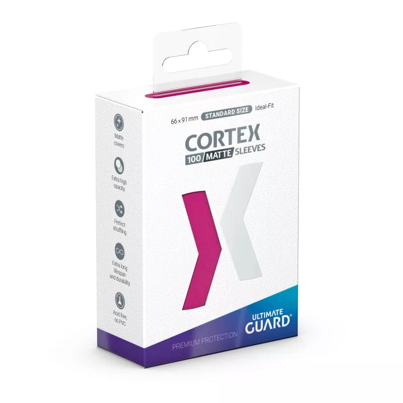 Ultimate Guard Cortex Sleeves – Matte Pink (100)