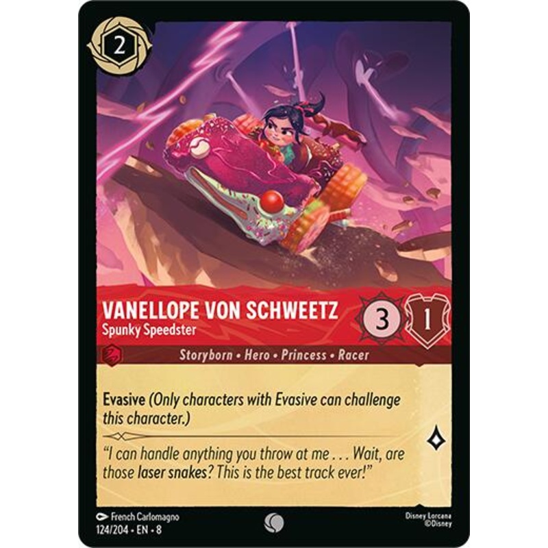 Vanellope Von Schweetz – Spunky Speedster (124/204) [Reign of Jafar]