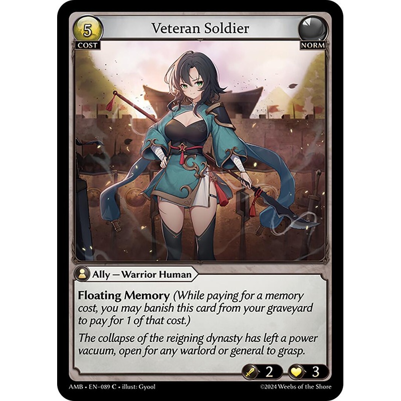 Veteran Soldier (089) [Mortal Ambition]