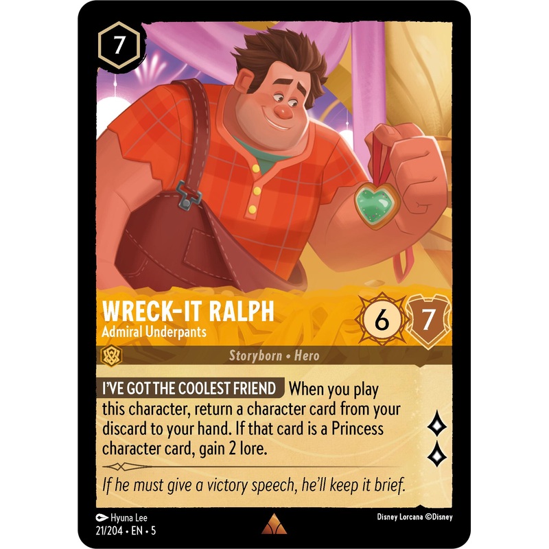 Wreck-It Ralph – Admiral Underpants (21/204) [Shimmering Skies]