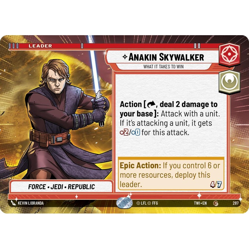 Anakin Skywalker – What it Takes to Win (Hyperspace) (287) [Twilight of the Republic]