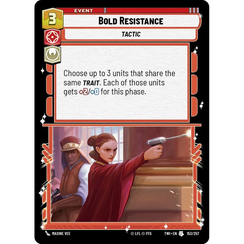 Bold Resistance (153/257) [Twilight of the Republic]