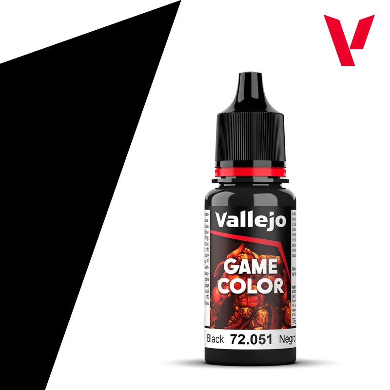 Vallejo Game Color: Black 18 ml.