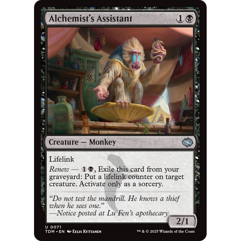 Alchemist’s Assistant [Tarkir: Dragonstorm]