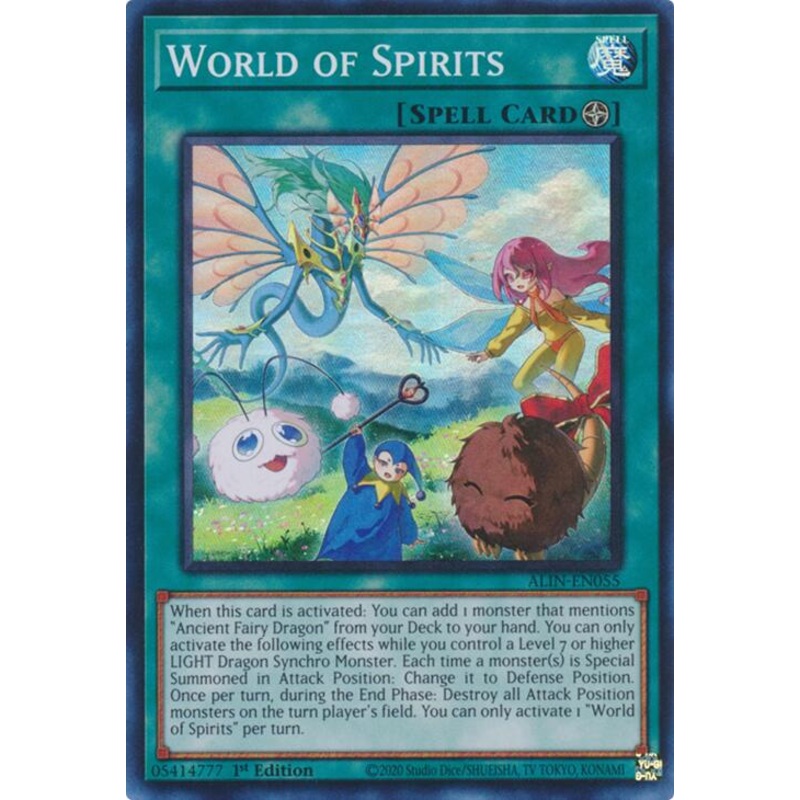 World of Spirits [ALIN-EN055] Super Rare