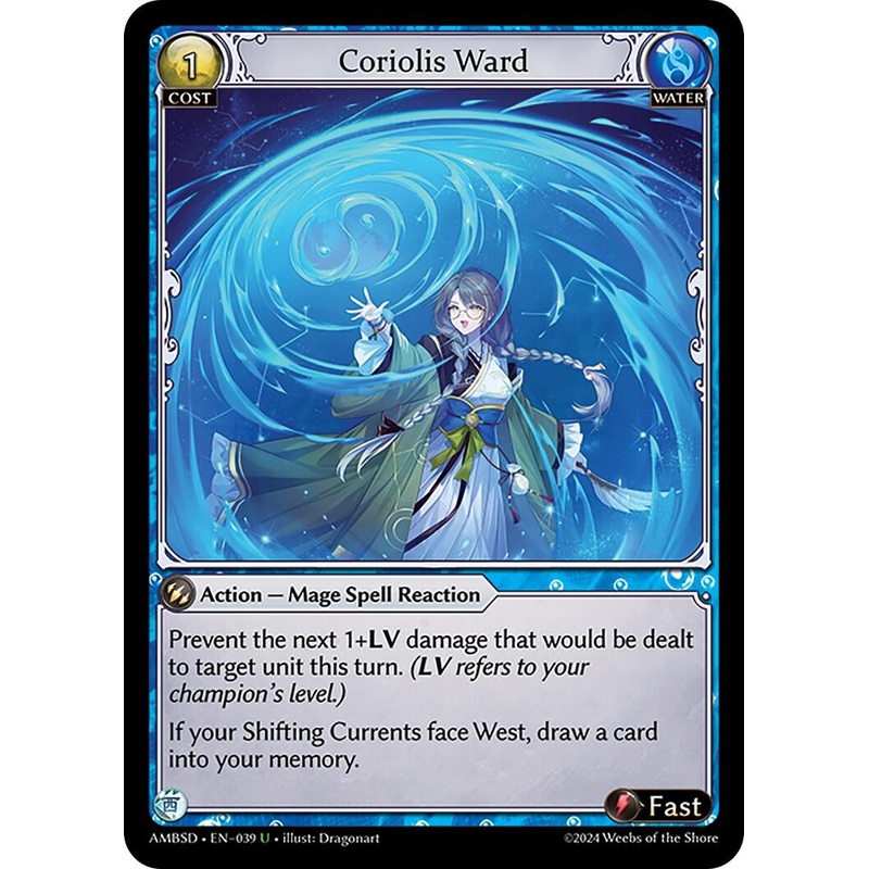 Coriolis Ward (039) [Mortal Ambition Starter Decks]