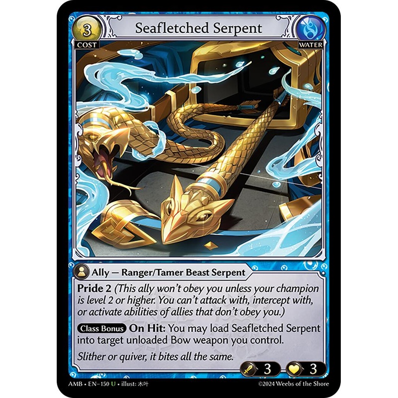 Seafletched Serpent (150) [Mortal Ambition]