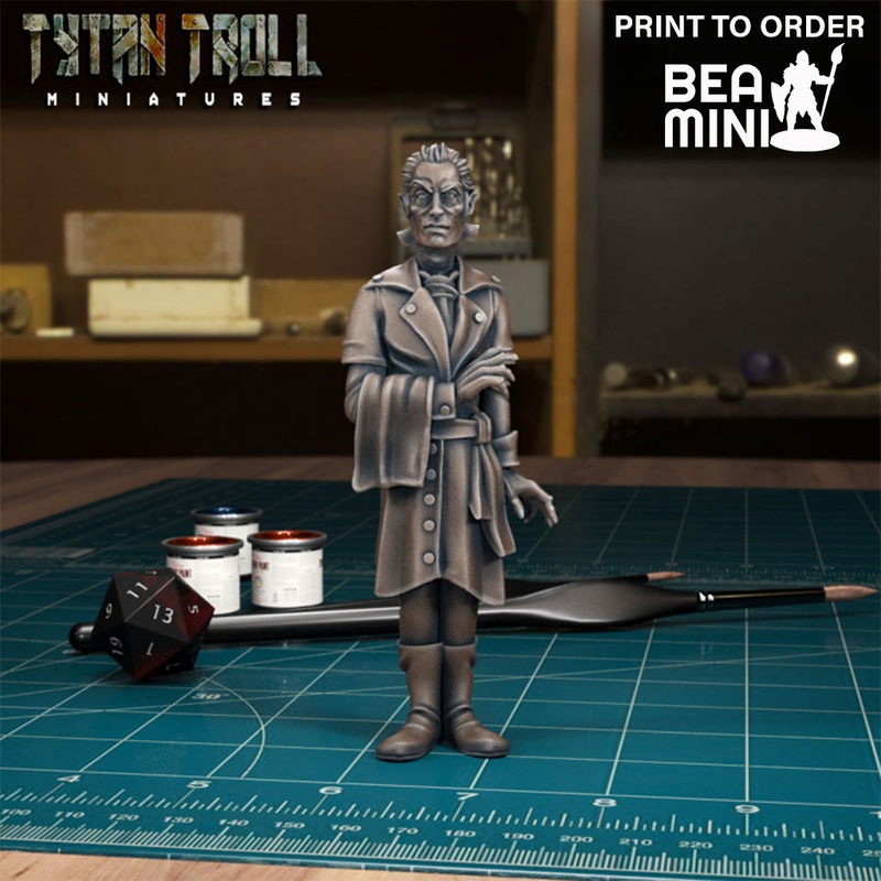 Curse of Strahd – Escher | BeaMini Print to Order Miniatures