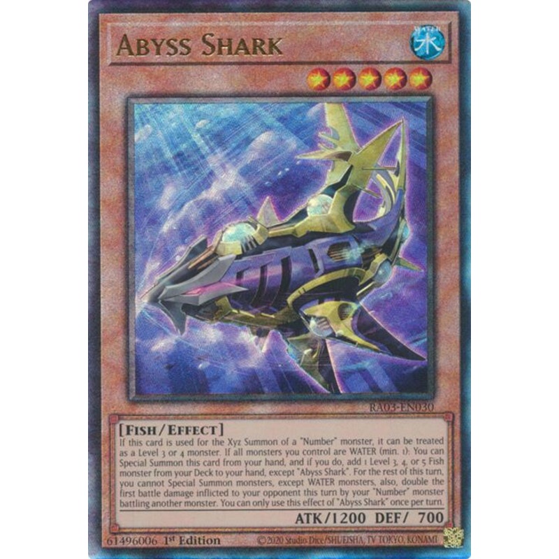 Abyss Shark (UTR) [RA03-EN030] Prismatic Ultimate Rare