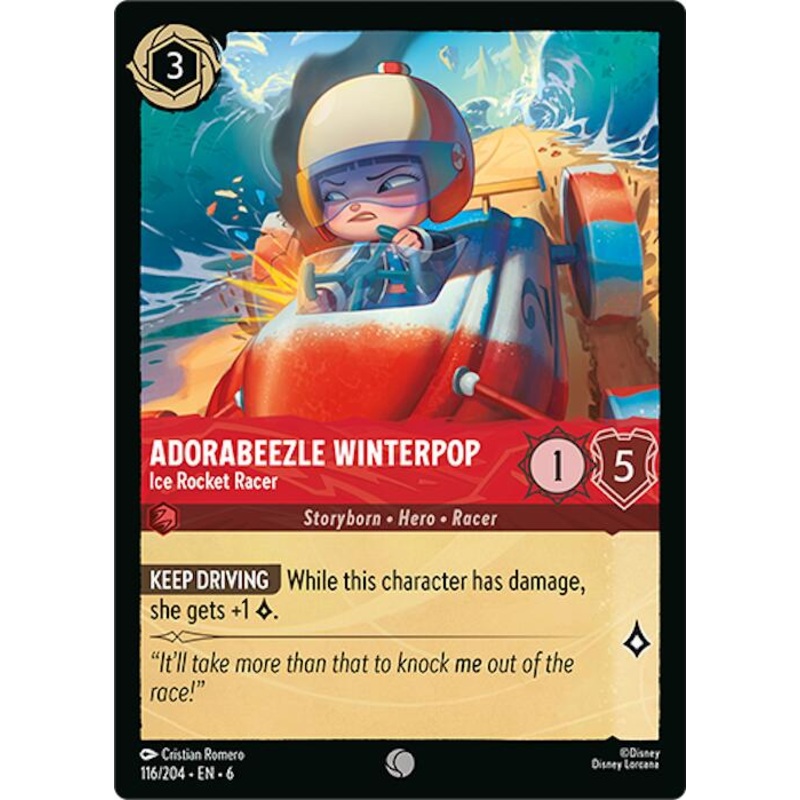 Adorabeezle Winterpop – Ice Rocket Racer (116/204) [Azurite Sea]