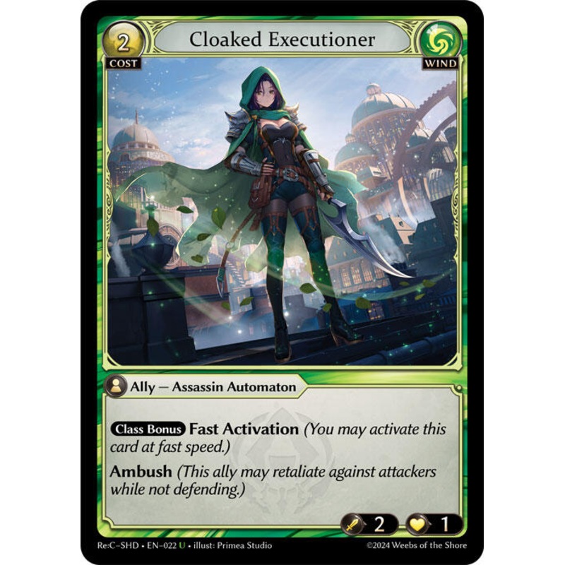 Cloaked Executioner (022) [Tristan Re:Collection, Shadowdancer Lite]