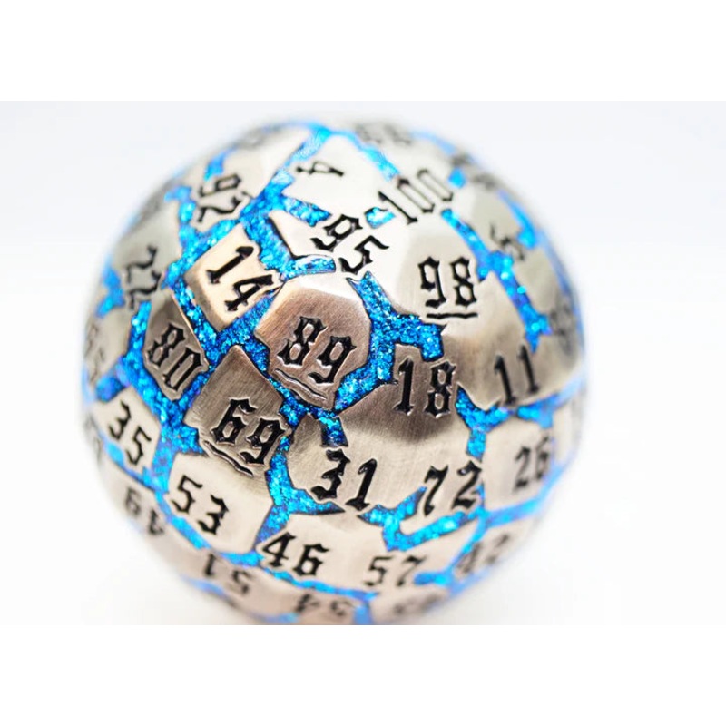 Foam Brain Games 50mm Metal D100: River Stones