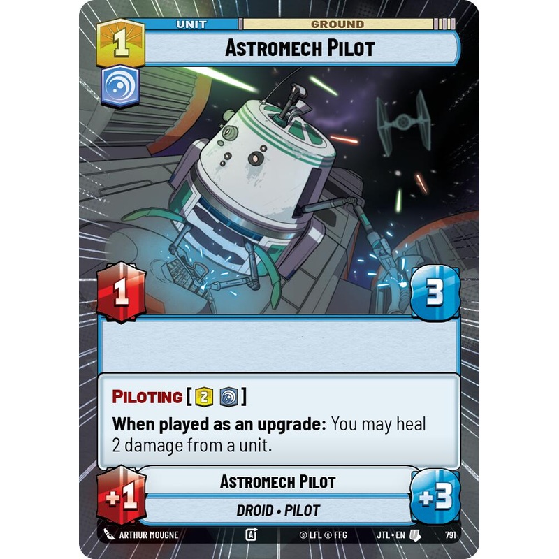 Astromech Pilot (791) (Hyperspace Foil) (791) [Jump to Lightspeed]
