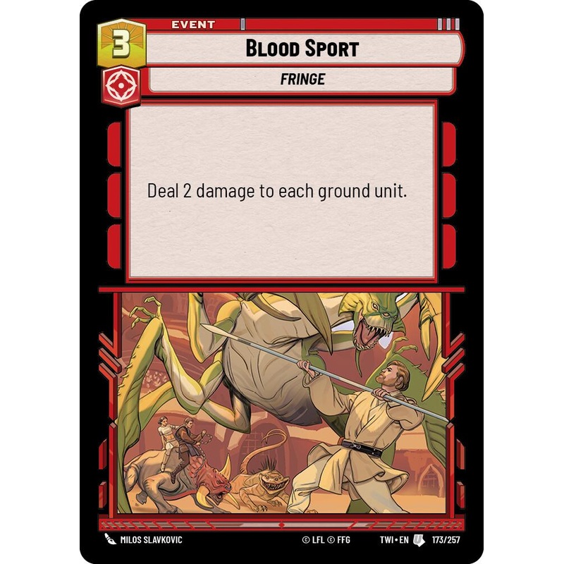 Blood Sport (173/257) [Twilight of the Republic]