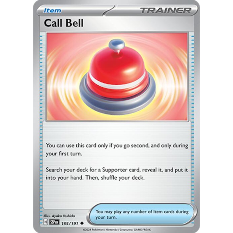 Call Bell (165/191) [Scarlet & Violet: Surging Sparks]