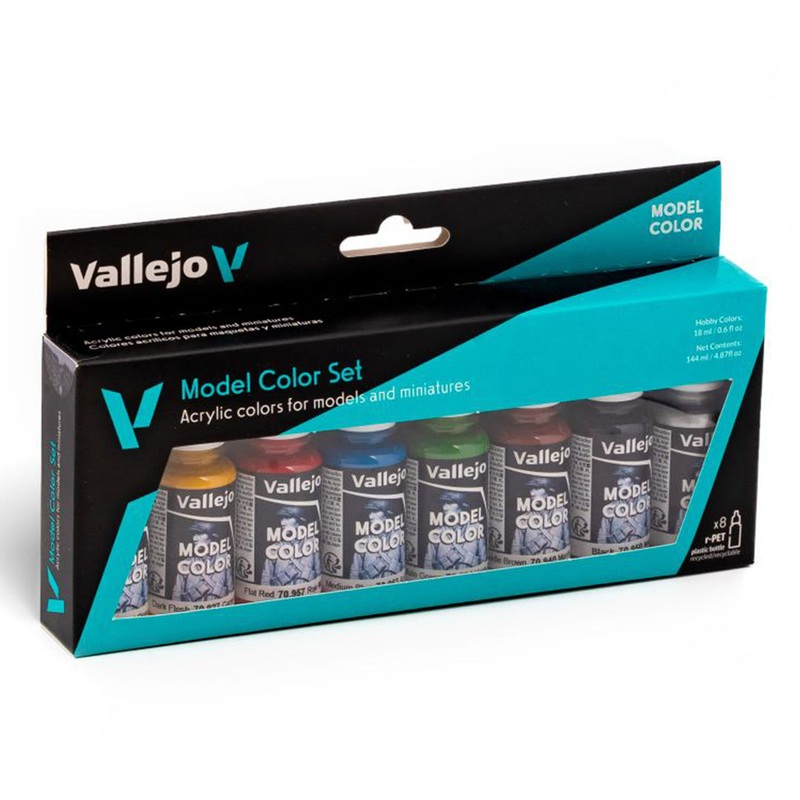 Vallejo: Model Colour – Wargames Basics 8 Colour Set