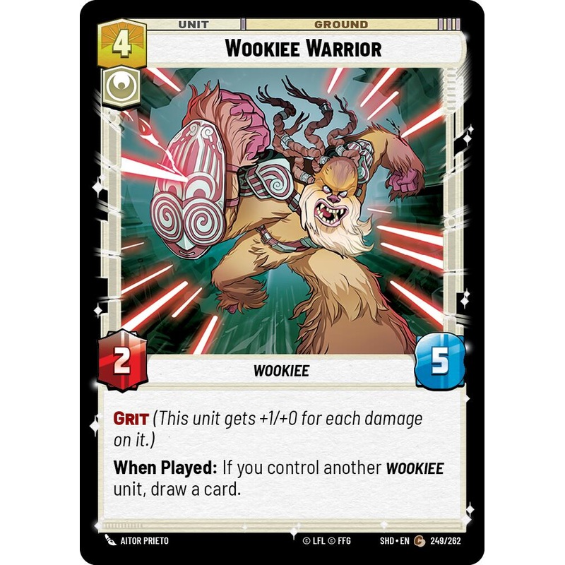 Wookiee Warrior (249/262) [Shadows of the Galaxy]