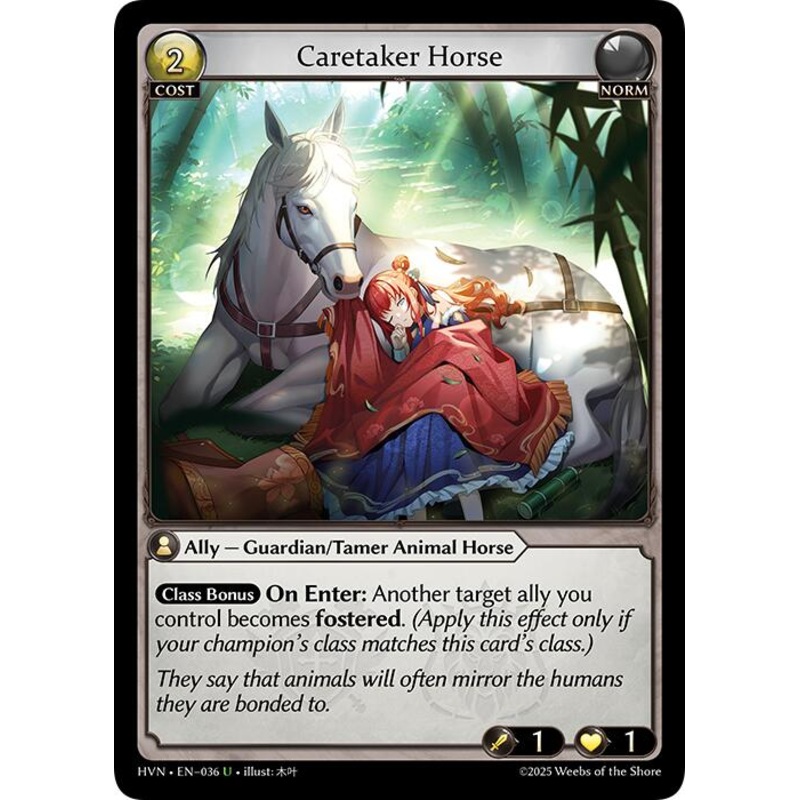 Caretaker Horse (036) [Abyssal Heaven]