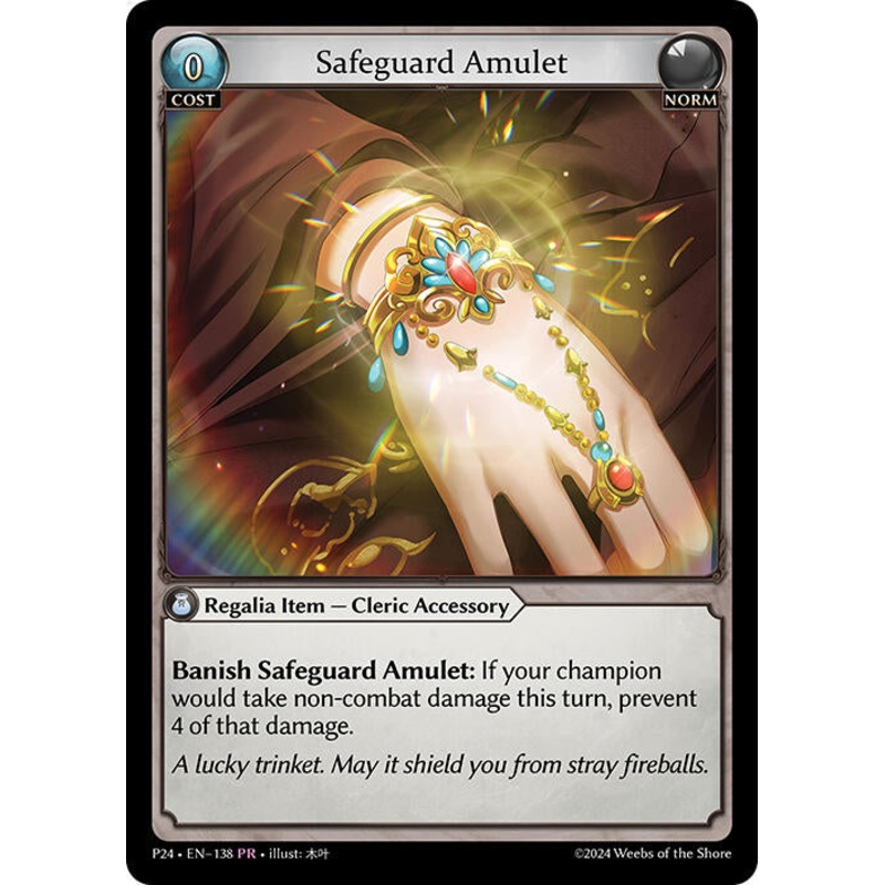 Safeguard Amulet (138) [Promotional Cards]