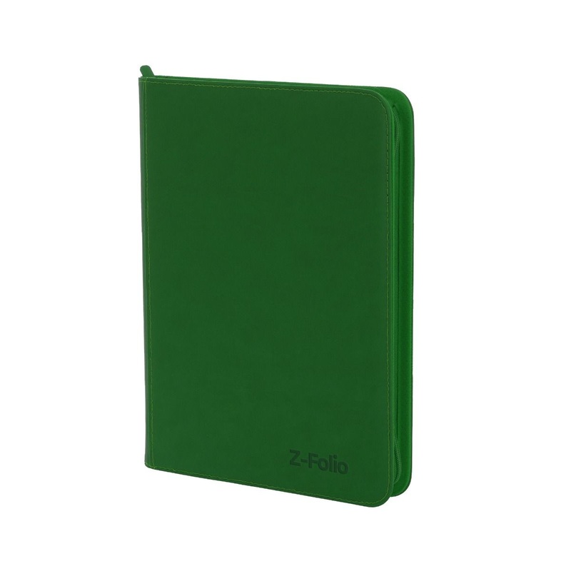 BCW Z-Folio 9-Pocket Binder – Green